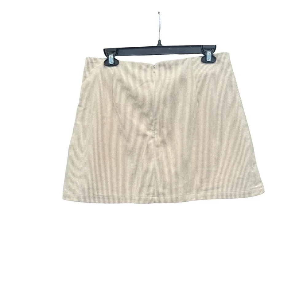 Halara Corduroy Mini Skirt NWT Built In Shorts-‎ Skort